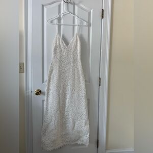 House of Harlow 1960 White Crochet Dress